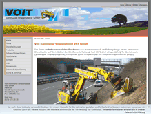Tablet Screenshot of kommunaldienst-voit.de